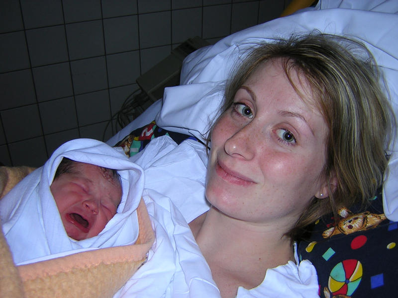 Birth of Agatha. 19.7.2004 in 23.45