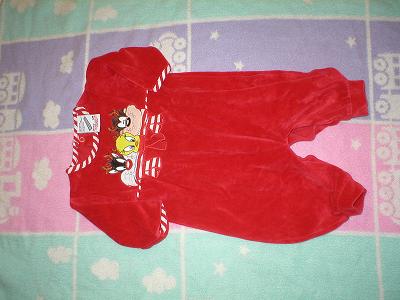 SLEVA!!MOTHERCARE-DISNEY,velikost asi 74-80,jednou pran.druky mezi nokama,cena 89,-K