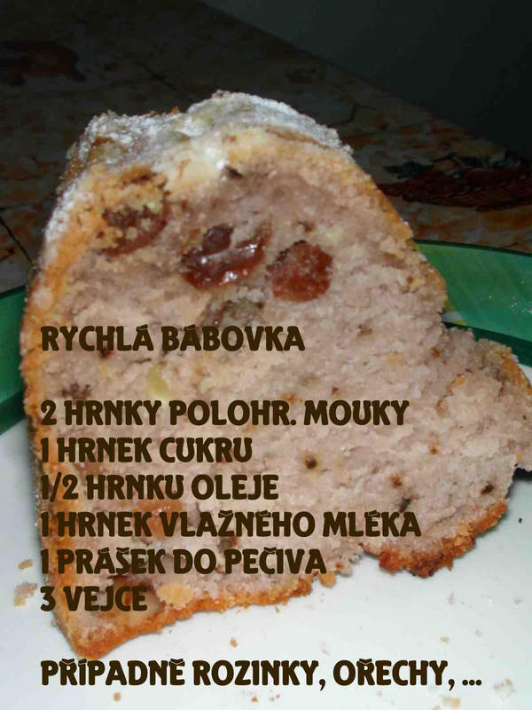 dobr receptk na bbovku