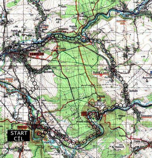 Hrady Pottejn a Litice,eka Zdobnice trasa 28 km