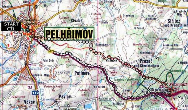  Pelhimov, vstup na Kemenk 24 km