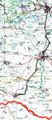  Mapa trasy Slavonice,Daice,Tel 44 km