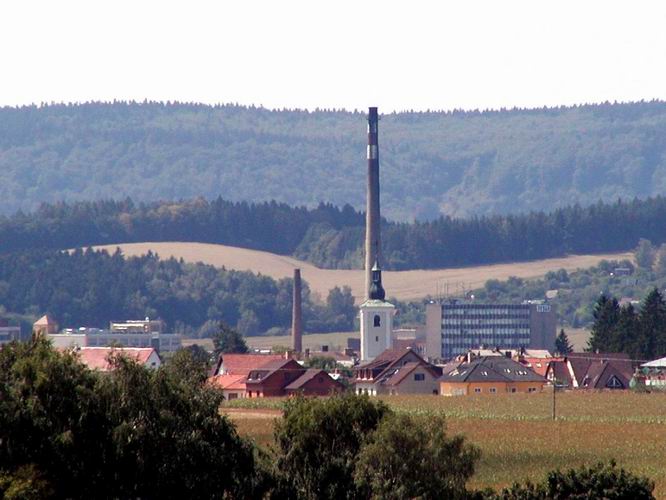 06 Pi vstupu nad Albrechtice se Lankrounsk kostel a komn dostvaj do zkrytu