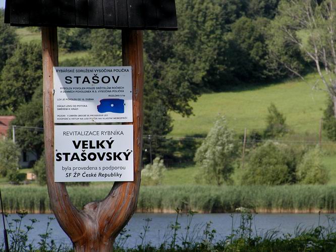 22 Vracme se stejnou cestou kolem Velkho Staovskho rybnka