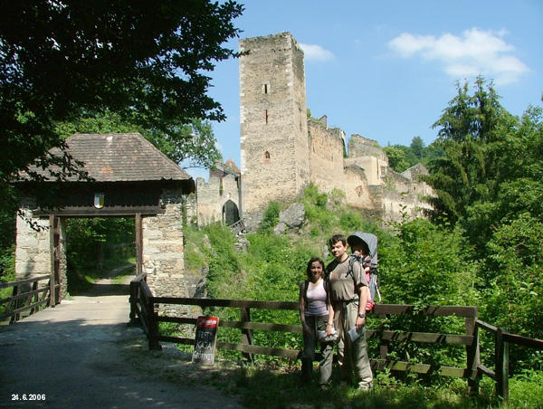 Rakousko - Podj - hrad Kaja