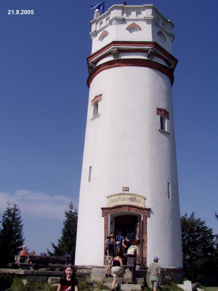 Jesenky - rozhledna na Biskupsk kup