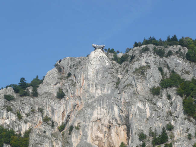 Nrodn park Hohe Wand - pohled na Skywalk