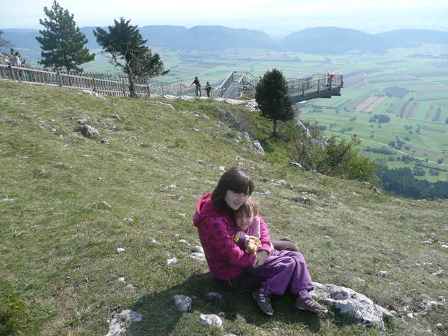 Nrodn park Hohe Wand - pohled na Skywalk