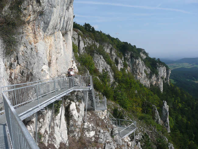 Nrodn park Hohe Wand - zajitn skaln cesta Felsenpfad