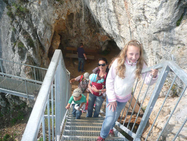 Nrodn park Hohe Wand - zajitn skaln cesta Felsenpfad