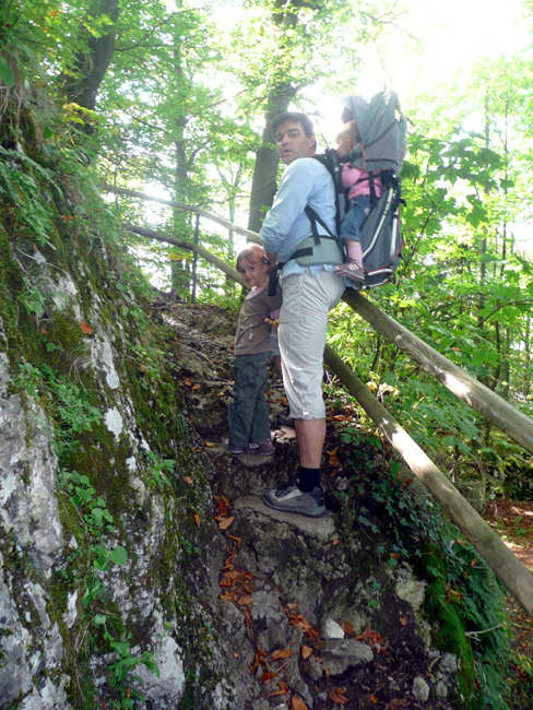 Cestou na skaln vyhldku Hausstein