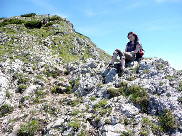 Cestou na tscher 1893 m