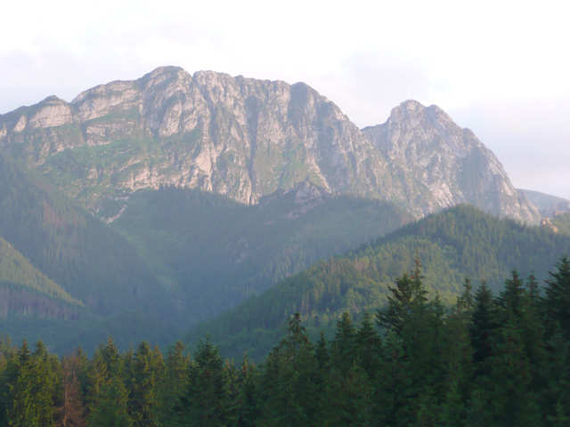 Polsk Tatry - Zakopane - pohled na Giewont 1895 m