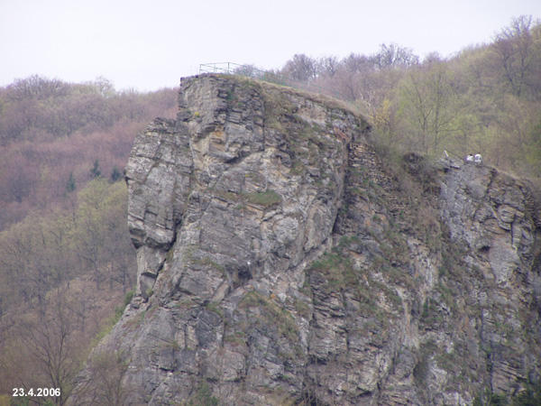 Jedna z vyhldek na Hardegg