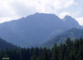 ZAKOPANE - pohled  na GIEWONT 1894 m