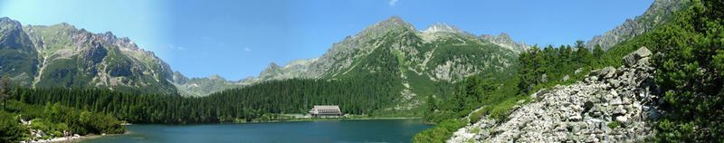 Vysok Tatry - pohled od Popradskho plea