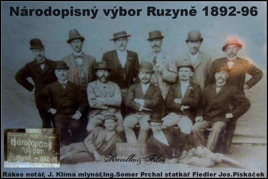 Nrodopisn vbor Ruzyn 1892-96