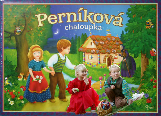 Pebal na krabiku DVD filmu Pernkov chaloupka.Film se bude promtat i v nmecku u kamarda Gerharda.