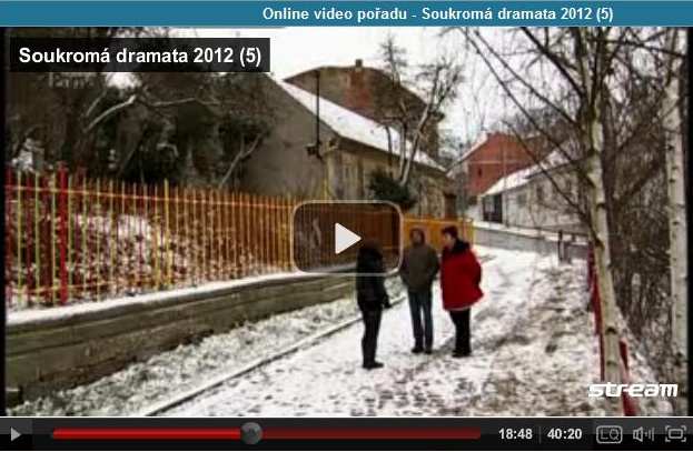 Vyptral jsem, e o pan Z. Linhartov TV PRIMA v poadu Soukrom dramata s Josefem Klmou vyslala report ji 31.1.2012. V boji s podvodnkem, kter pipravil p. Linhartovou o bydlen drme palce a pejeme,aby spravedlnost zvtzila.