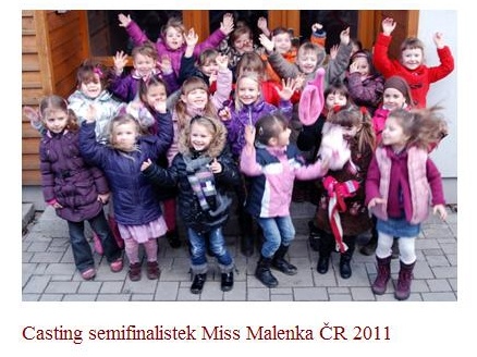 6.2.2011 se konal casting semifinalistek  Miss Malenka R 2011.Zastnilo se 30  sleen, kam postoupila i Simonka. Casting byl nron na budouc missky i pro rodie. Budeme dret palce,v pondl se dozvme zda Sma postoup do 15.lennho finle.