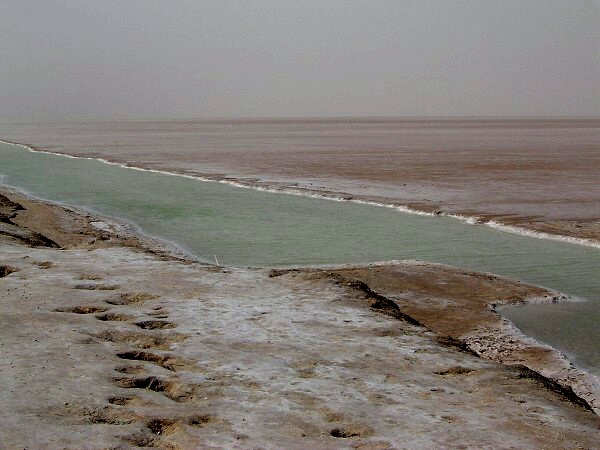 Sahara, soln jezero - Chott EL-Jerrid