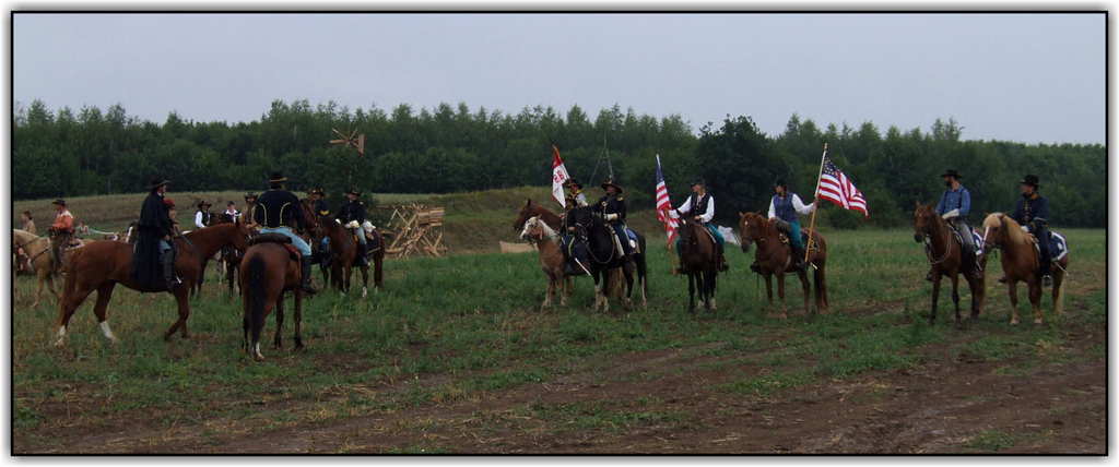 Posledn indinsk vlky. Bitva na Hadm potoce /Snake Creek/ 7.7.2012 Bezno u Chomutova.