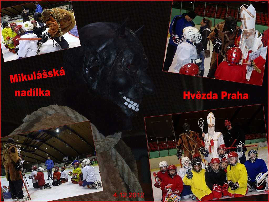 Mikulsk nadlka na Hvzd Praha 4.12.2012