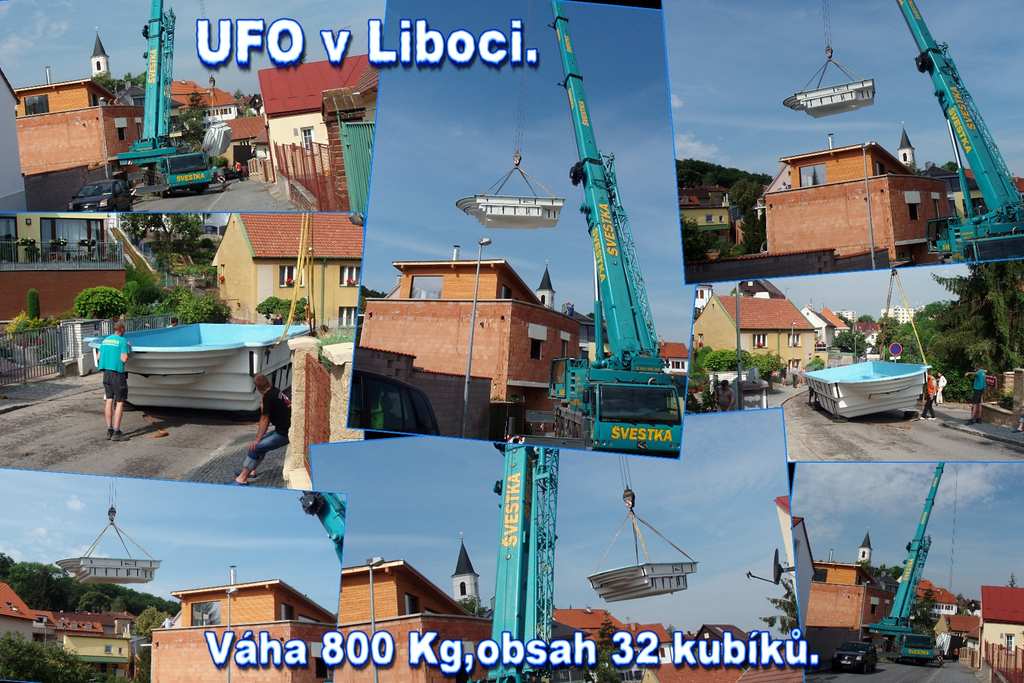  UFO v Liboci  zatemnilo nebe ve stedu 20.6.2012. Vha 800 Kg, obsah 32 kubk.