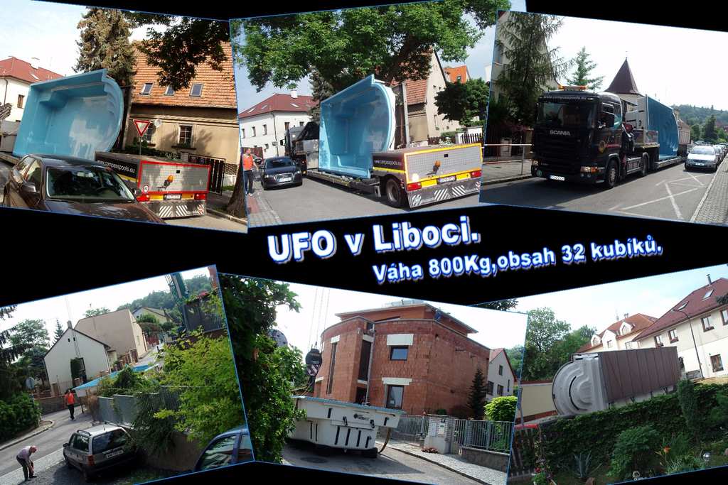  UFO v Liboci  zatemnilo nebe ve stedu 20.6.2012. Vha 800 Kg, obsah 32 kubk.