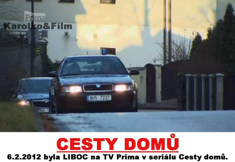 Fotogenick Liboc opt na TV Prima. 6.2.2012 v serilu CESTY DOM.Honza s Vejnarem jsou u obecn kriminlky sotva tden, a u zasahuj proti mui, kter doma tr svou enu. 