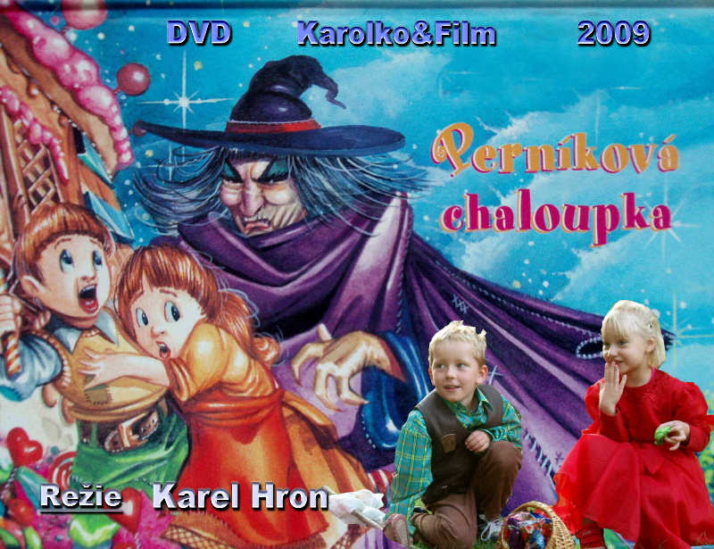 Pebal na krabiku DVD filmu Pernkov chaloupka.