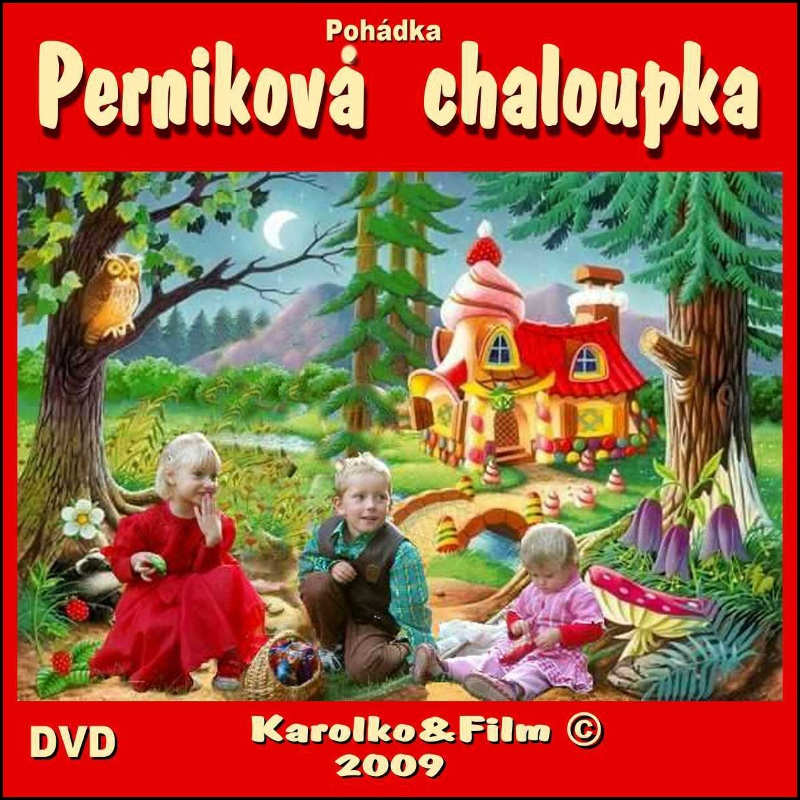 Pebal na krabiku DVD filmu Pernkov chaloupka.