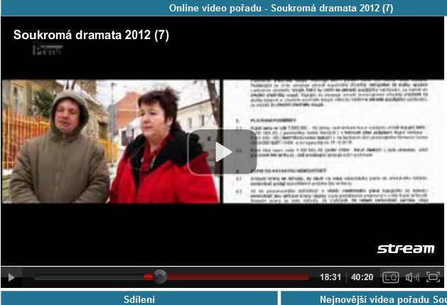 14.2.2012 byla Liboc na TV Prima v poadu Josefa Klmy Soukrom dramata. Obyvatelku Liboce pan Linhartovou okradl podvodnk s nemovitostmi,kter j pipravil o rodn dm v Sestupn.