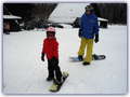 Simonka 2012 - snowboard s instruktorem