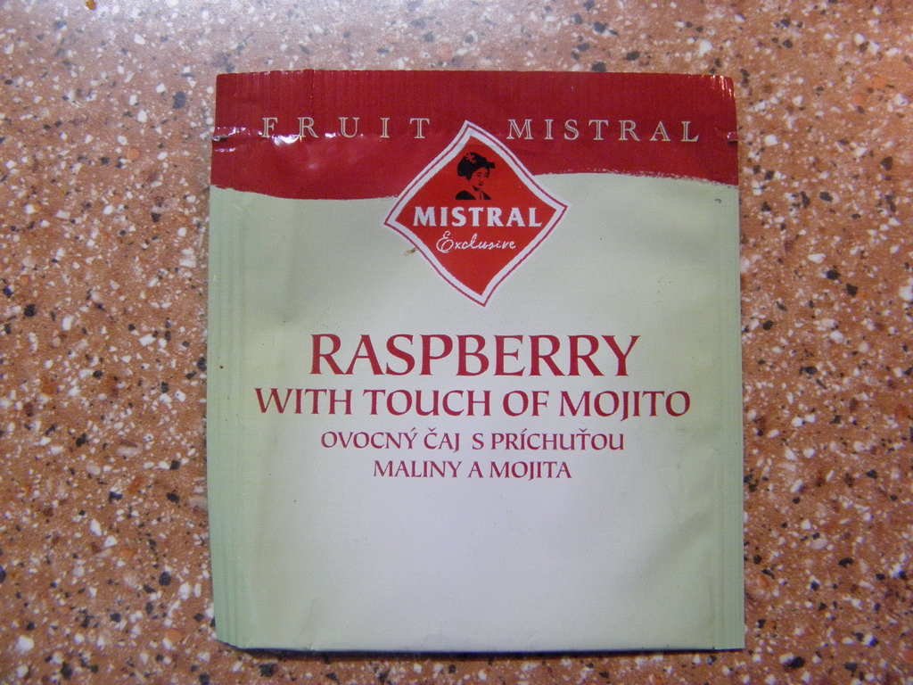 Raspberry with touch of mojito