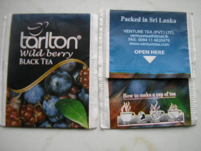 Wild berry black tea