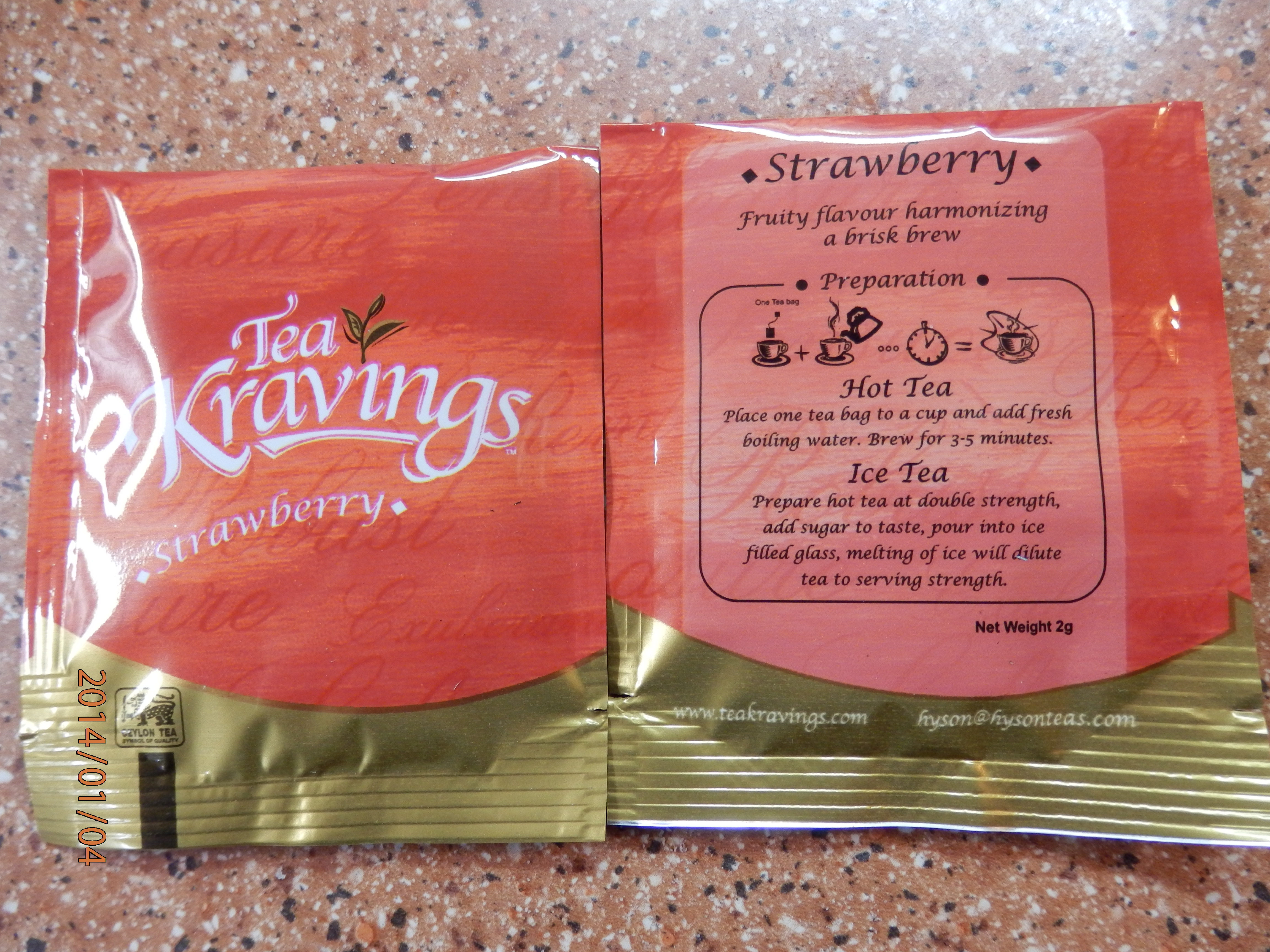 Tea Kravings - Strawberry