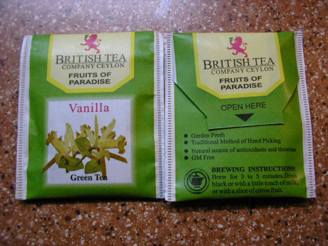 Green tea vanilla