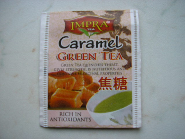 Caramel green tea