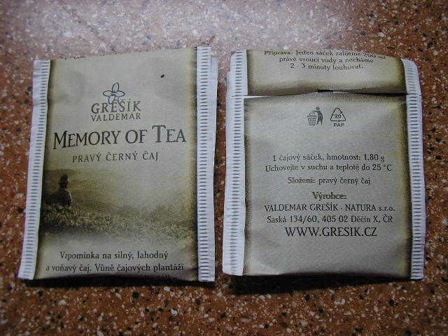 Memory tea