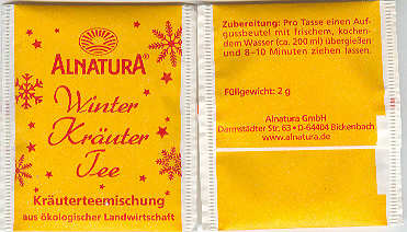 ALTNATURA-Winter Krauter tee