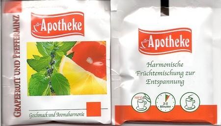 APOTHEKE-Grapefruit und Pfeferminz