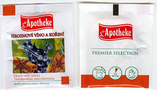 APOTHEKE-Hroznove vino a koreni