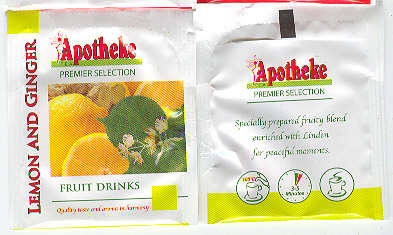 Apotheke-Lemon and Ginger