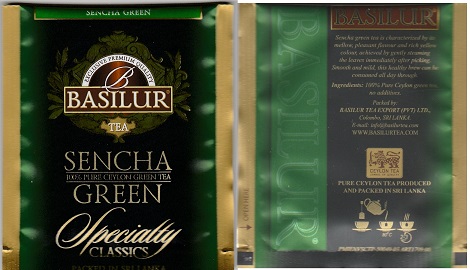 BASILUR-SENCHA green N5,N6,N10