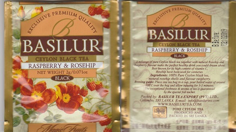 BASILUR Raspberry and rosehip