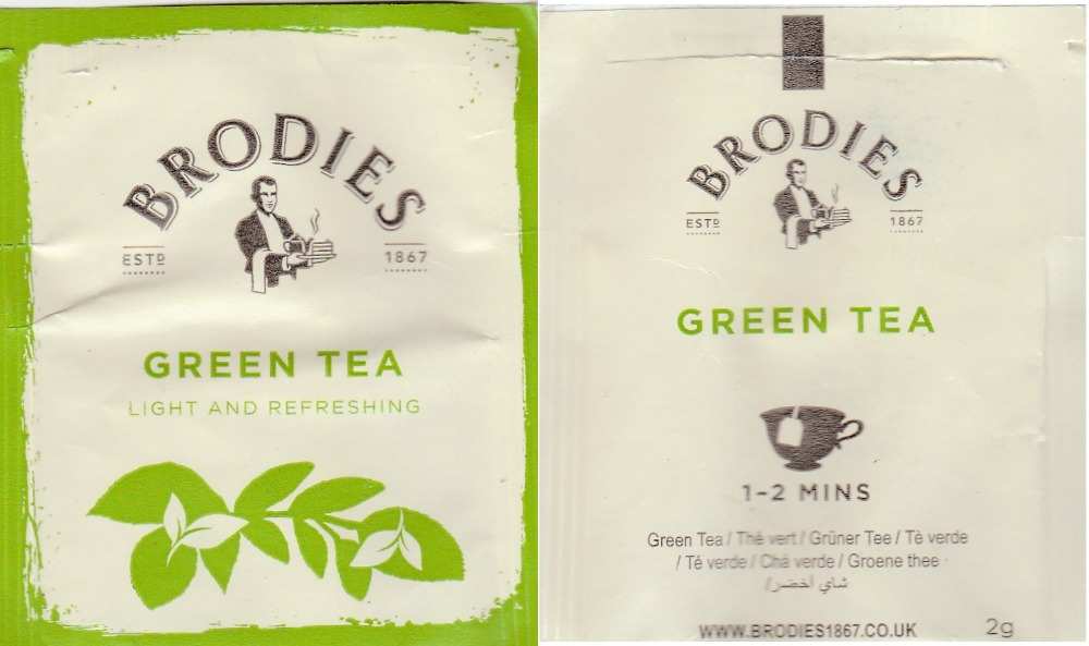 Brodies-green tea