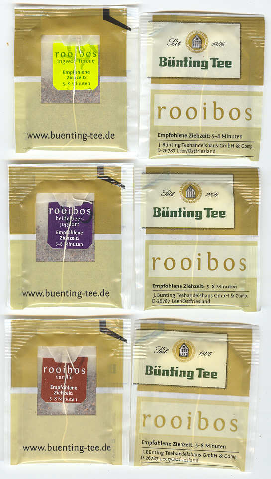 Bunting Tee  rooibos 3x
