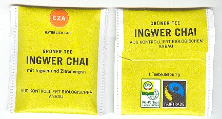 EZA-Ingwer -Chai