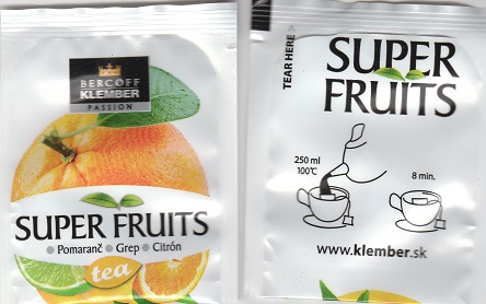 Klember-Super Fruits-pomeranc,grep,citron tea